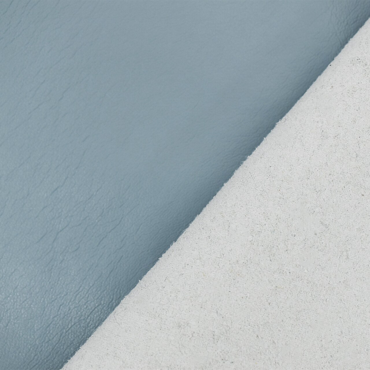 Pale Blue Famous Maker Solid Recycled Leather and Polyurethane Blend Fabric By the Yard